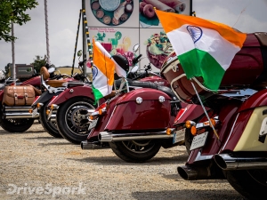 A Very Indian Independence Day With Indian Motorcycle, In Bangalore