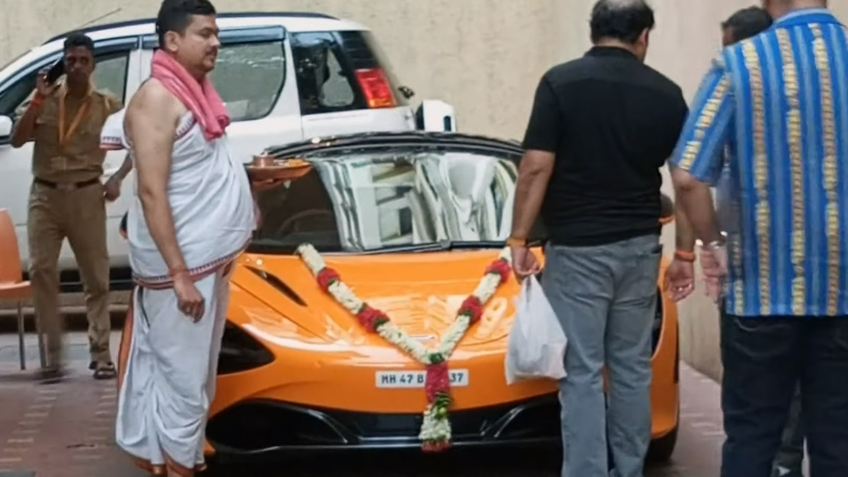 Millionaire Performs Pooja For His Brand New McLaren 720S - Video Goes Viral